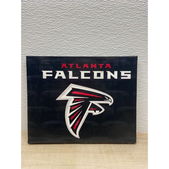 Unbranded Other - NFL Atlanta Falcons Framed Logo Sign Painting Wall Decor